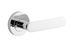 Iver TRA0334KIBPRIV60 Bronte Door Lever Round Rose Inbuilt Privacy Kit PC