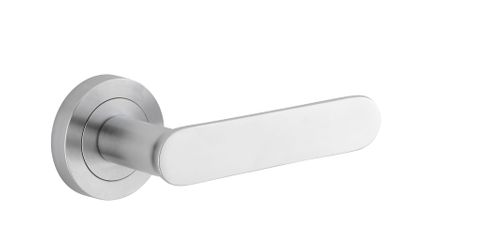 Iver TRA0335 0335 Bronte Door Lever Round Rose Pair Bc