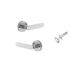 Iver TRA0335KIBPRIV60 Bronte Door Lever Round Rose Inbuilt Privacy Kit Bc