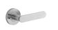 Iver TRA0335KIBPRIV60 Bronte Door Lever Round Rose Inbuilt Privacy Kit Bc