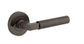 Iver TRA0341KIBPRIV60 Berlin Door Lever Round Rose Inbuilt Privacy Kit SB