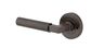 Iver TRA0341KIBPRIV60 Berlin Door Lever Round Rose Inbuilt Privacy Kit SB