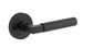 Iver TRA0343KIBPRIV60 Berlin Door Lever Round Rose Inbuilt Privacy Kit MB