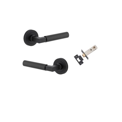 Iver TRA0343KPASS60 Berlin Door Lever Round Rose Passage Kit MB