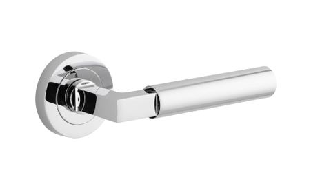 Iver TRA0344 0344 Berlin Door Lever Round Rose Pair PC