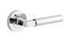 Iver TRA0344KIBPRIV60 Berlin Door Lever Round Rose Inbuilt Privacy Kit PC