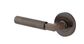 Iver TRA0351KIBPRIV60 Brunswick Door Lever Round Rose Inbuilt Privacy Kit SB