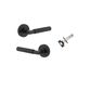 Iver TRA0353KIBPRIV60 Brunswick Door Lever Round Rose Inbuilt Privacy Kit MB