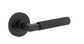 Iver TRA0353KIBPRIV60 Brunswick Door Lever Round Rose Inbuilt Privacy Kit MB