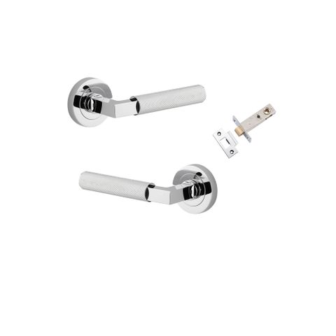 Iver TRA0354KPASS60 Brunswick Door Lever Round Rose Passage Kit PC