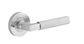 Iver TRA0355KIBPRIV60 Brunswick Door Lever Round Rose Inbuilt Privacy Kit Bc