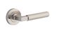 Iver TRA0359KIBPRIV60 Brunswick Door Lever Round Rose Inbuilt Privacy Kit SN