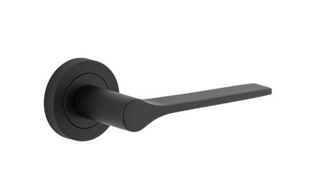 Iver TRA0363 0363 Como Door Lever Round Rose Pair MB