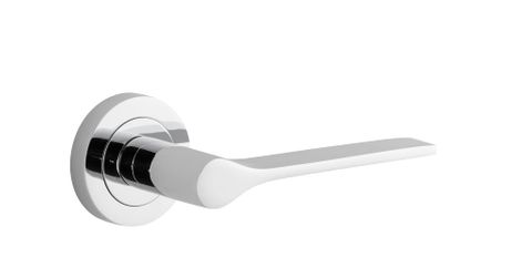 Iver TRA0364 0364 Como Door Lever Round Rose Pair PC