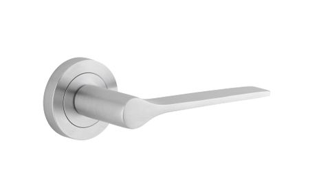 Iver TRA0365 0365 Como Door Lever Round Rose Pair Bc