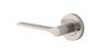 Iver TRA0369KIBPRIV60 Como Door Lever Round Rose Inbuilt Privacy Kit SN