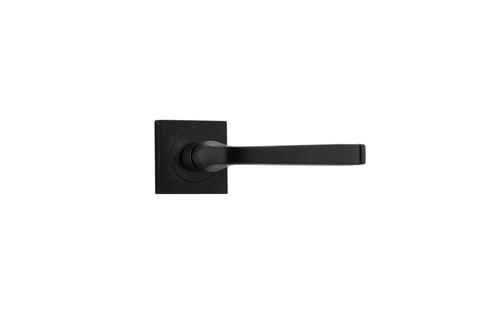 Iver TRA0393 0393 Annecy Door Lever Square Rose Pair MB