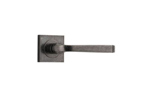 Iver TRA0397 0397 Annecy Door Lever Square Rose Pair Dn