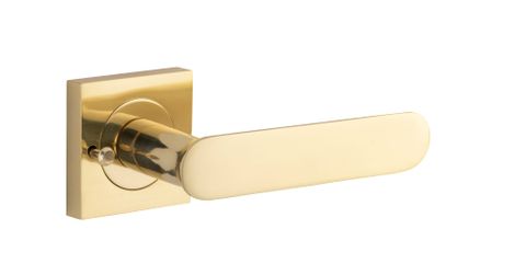 Iver Bronte Square Rose Privacy Lever Kit W/ Latch
