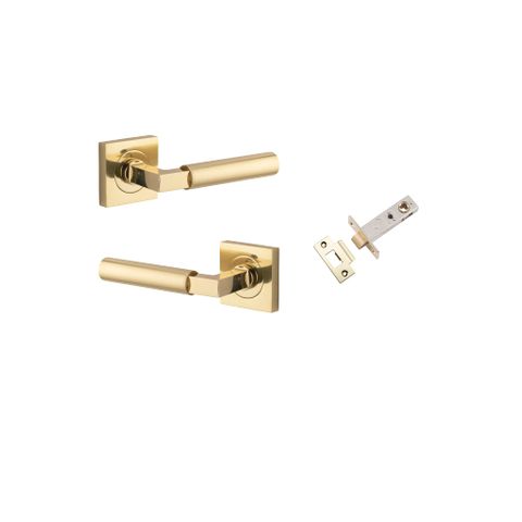 Iver Berlin Square Rose Passage Lever Kit W/ Latch