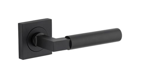 Iver TRA0413 0413 Berlin Door Lever Square Rose Pair MB