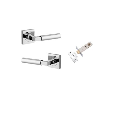 Iver TRA0414KPASS60 Berlin Door Lever Square Rose Passage Kit PC