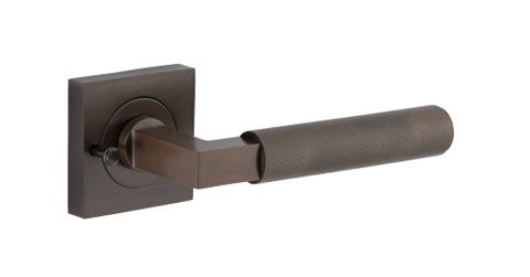 Iver Brunswick Square Rose Privacy Lever Kit W/ Latch