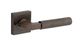 Iver TRA0421KIBPRIV60 Brunswick Door Lever Square Rose Inbuilt Privacy Kit SB