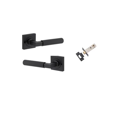 Iver TRA0423KIBPRIV60 Brunswick Door Lever Square Rose Inbuilt Privacy Kit MB