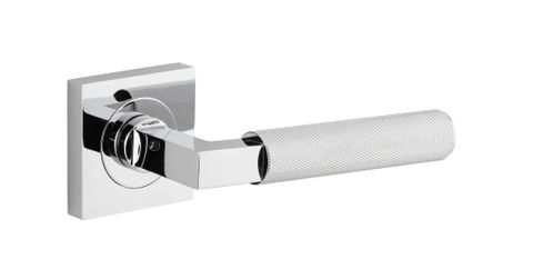 Iver TRA0424 0424 Brunswick Door Lever Square Rose Pair PC