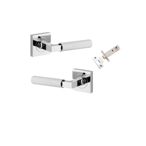 Iver TRA0424KPASS60 Brunswick Door Lever Square Rose Passage Kit PC