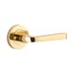 Iver TRA0320KIBPRIV60 Annecy Door Lever Round Rose Inbuilt Privacy Kit PB
