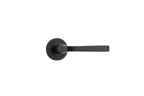 Iver TRA0323 0323 Annecy Door Lever Round Rose Pair MB