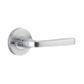 Iver TRA0325KIBPRIV60 Annecy Door Lever Round Rose Inbuilt Privacy Kit Bc