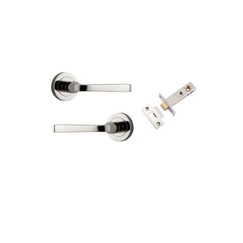 Iver TRA0328KPASS60 Annecy Door Lever Round Rose Passage Kit Pn