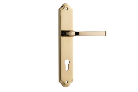 Iver Annecy Lever Shouldered Euro Plate Furniture Kit