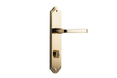Iver Annecy Lever Shouldered Plate Furniture Privacy Kit No Latch