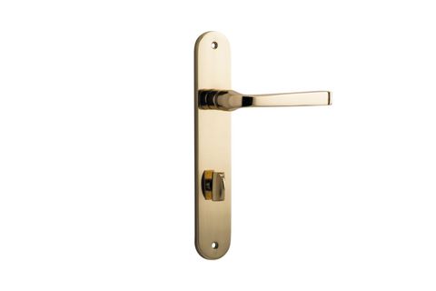 Iver Annecy Lever Oval Plate Furniture Privacy Kit No Latch