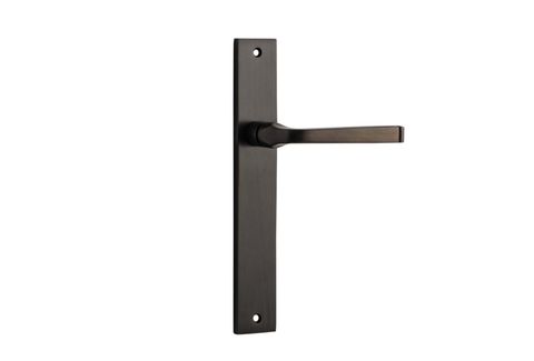 Door TRA10708 Lever Annecy Rectangular Latch Sb H240xw38xp65mm