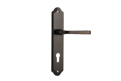 Door TRA10720E85 Lever Annecy Shouldered Euro Sb Ctc85mm H240xw50xp65mm