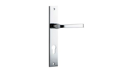 Door TRA11708E85 Lever Annecy Rectangular Euro Pc Ctc85mm H240xw38xp65mm