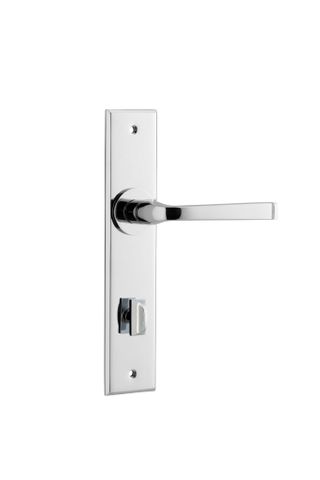 Door TRA11788P85 Lever Annecy Chamfered Priv Pc Ctc85mm H240xw50xp65mm