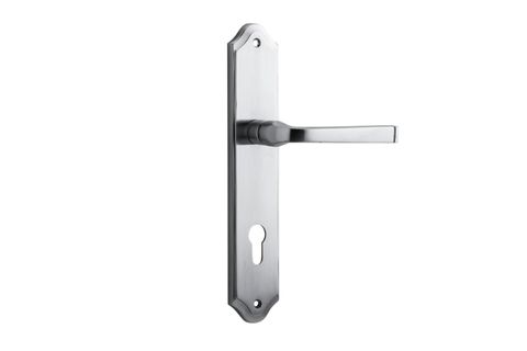 Door TRA12220E85 Lever Annecy Shouldered Euro BC Ctc85mm H240xw50xp65mm