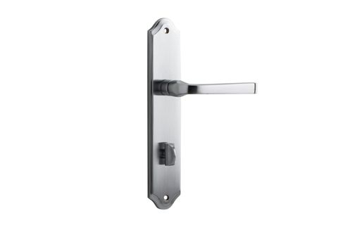 Door TRA12220P85 Lever Annecy Shouldered Priv BC Ctc85mm H240xw50xp65mm