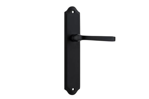 Door TRA12720 Lever Annecy Shouldered Latch Matt Black H240xw50xp65mm