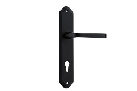 Door TRA12720E85 Lever Annecy Shouldered Euro Mb Ctc85mm H240xw50xp65mm
