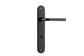 Door TRA12732P85 Lever Annecy Oval Privacy Mb Ctc85mm H240xw40xp62mm