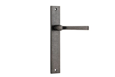 Door TRA13708 Lever Annecy Rectangular Latch D/Nickel H240xw38xp65mm