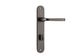Door TRA13732P85 Lever Annecy Oval Priv D/Nickel Ctc85mm H240xw40xp62mm