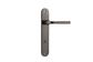 Door TRA13732P85 Lever Annecy Oval Priv D/Nickel Ctc85mm H240xw40xp62mm